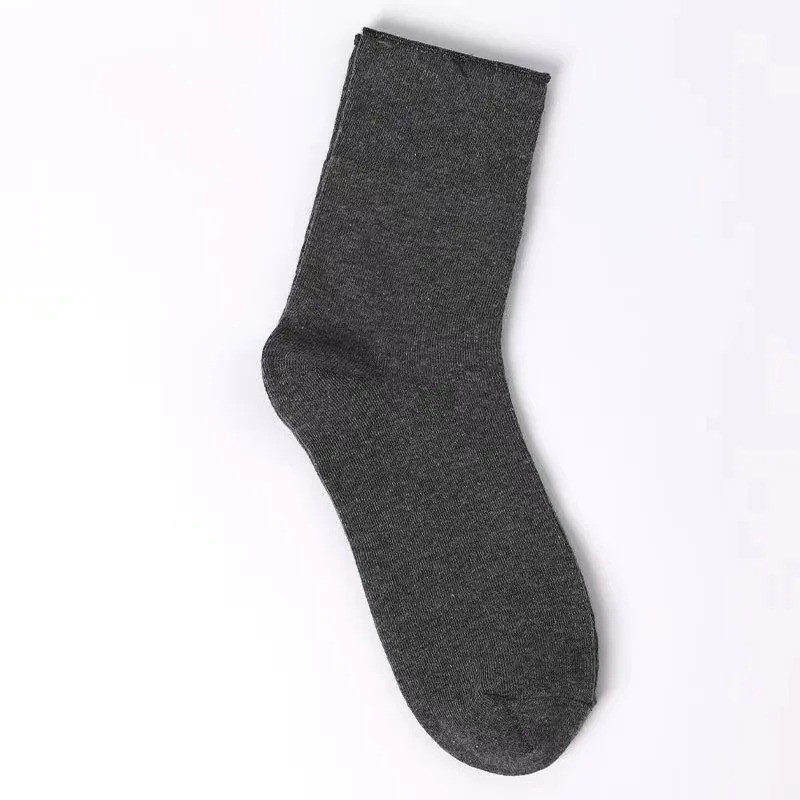 5 Pairs Diabetic Socks Loose Top Non-Binding Cotton Comfort Wide Fit Breathable