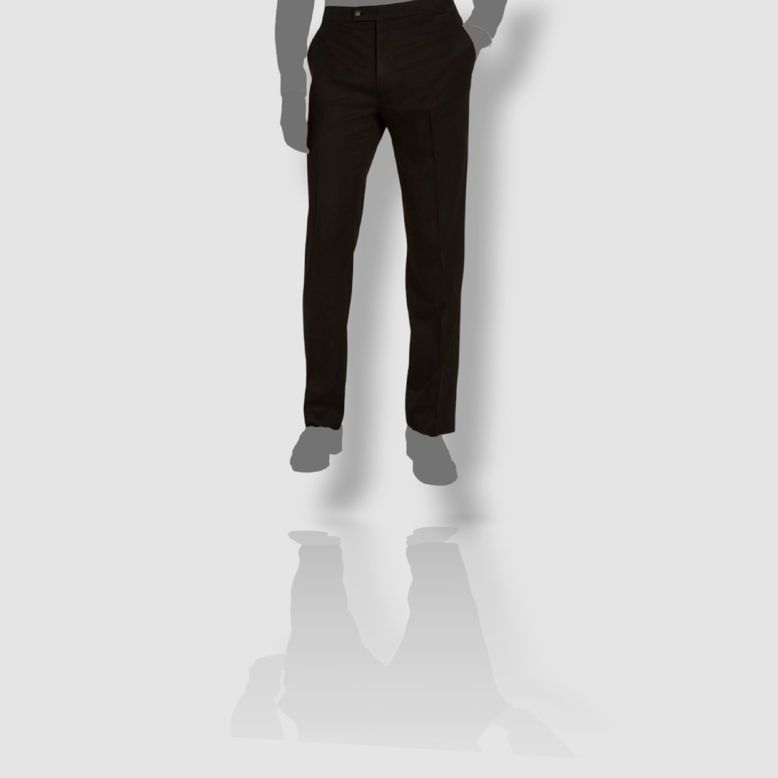 Alfani Men’s Black Slim-Fit Jacket Vest Pants 3-Piece Suit Size 40R 34W 30L