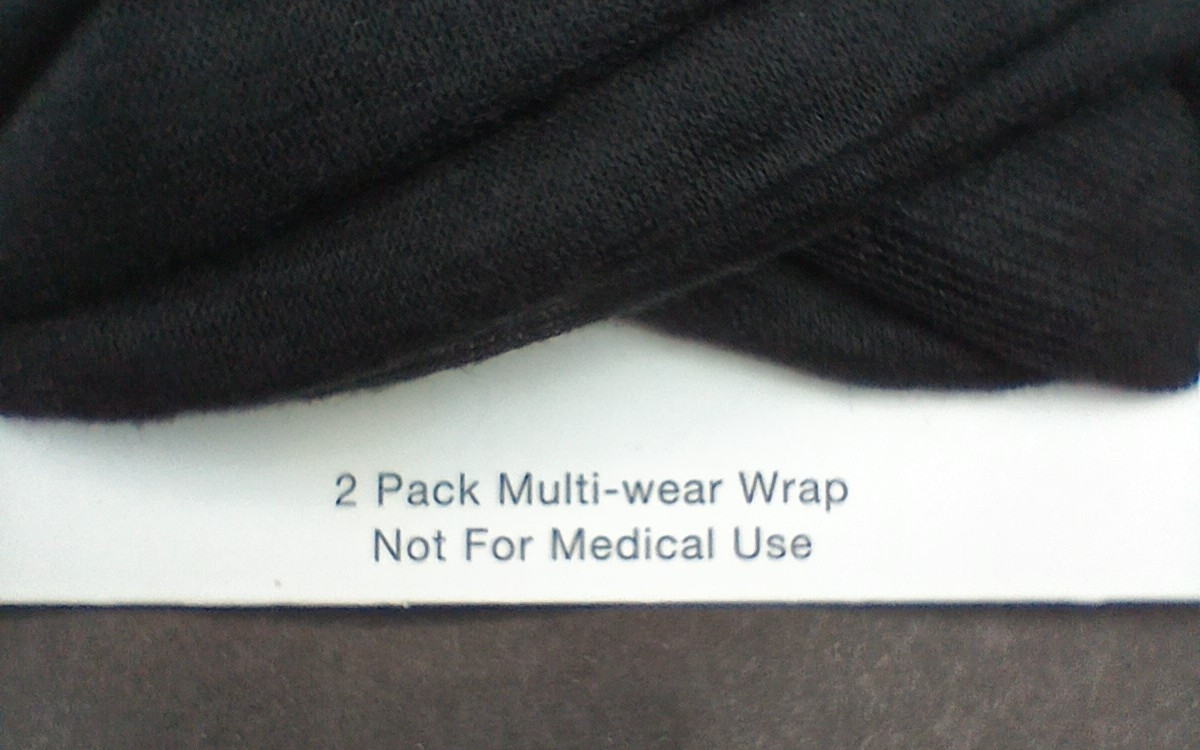 Time And Tru Head Wrap 2 Pack Multi Wear Hair Face Infinity Band Scarf “Choose”