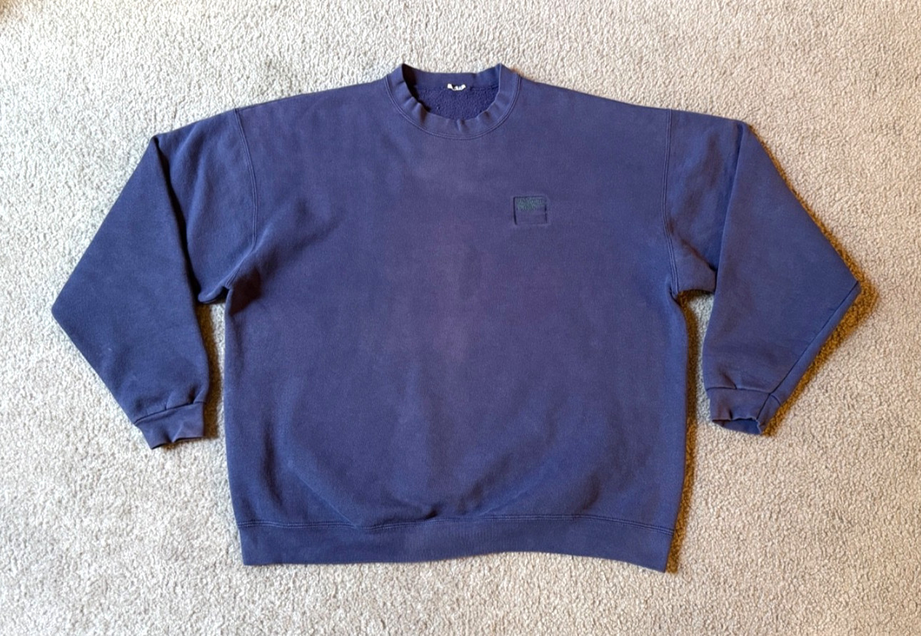 VTG 90s Goldman Sachs Navy Blue Crew Neck Sweatshirt – Size XL