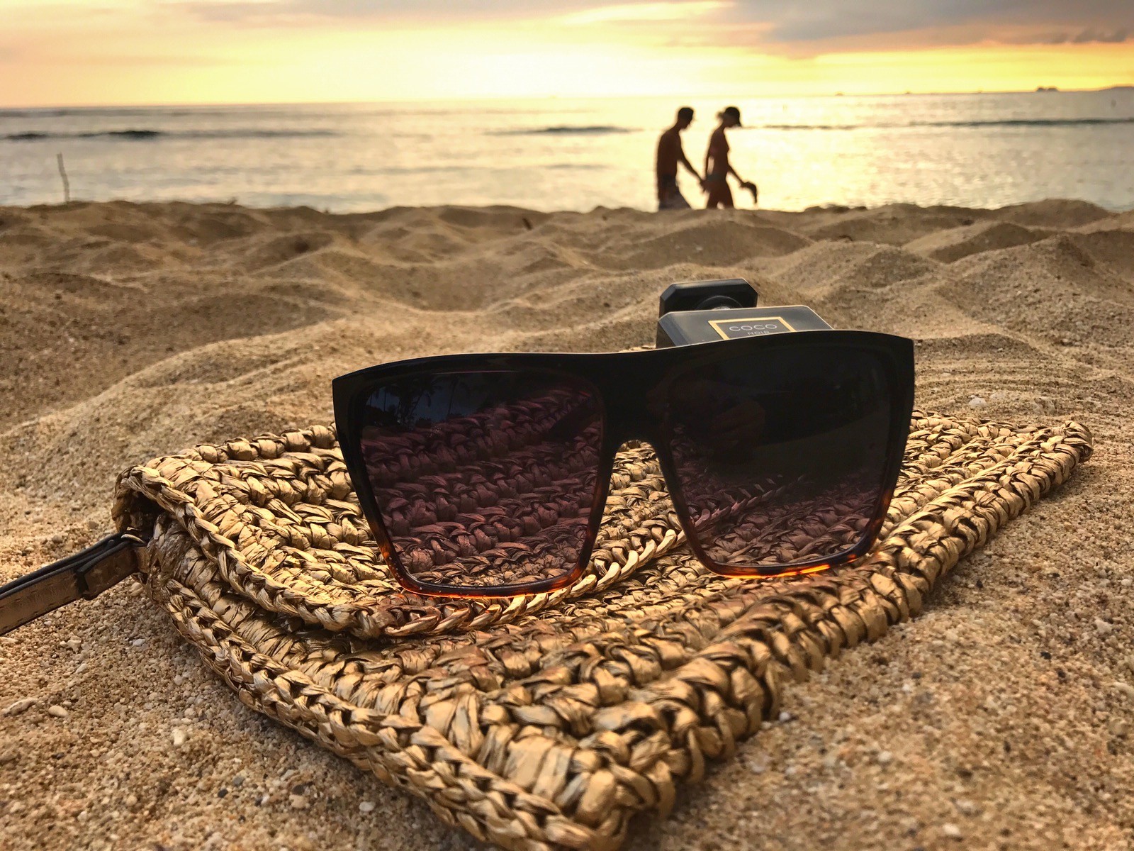 XXL OVERSIZED “Lauren” Women Sunglasses Flat Top Square Shadz Gafas ROSE