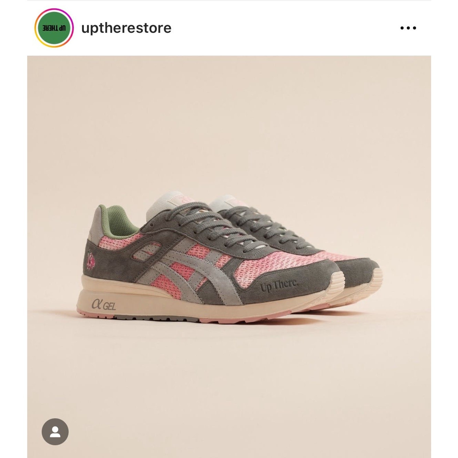 1201A510-021 asics x Up There Australia GT-ii METROPOLiS PiEDMONT GREY PiNK SAGE
