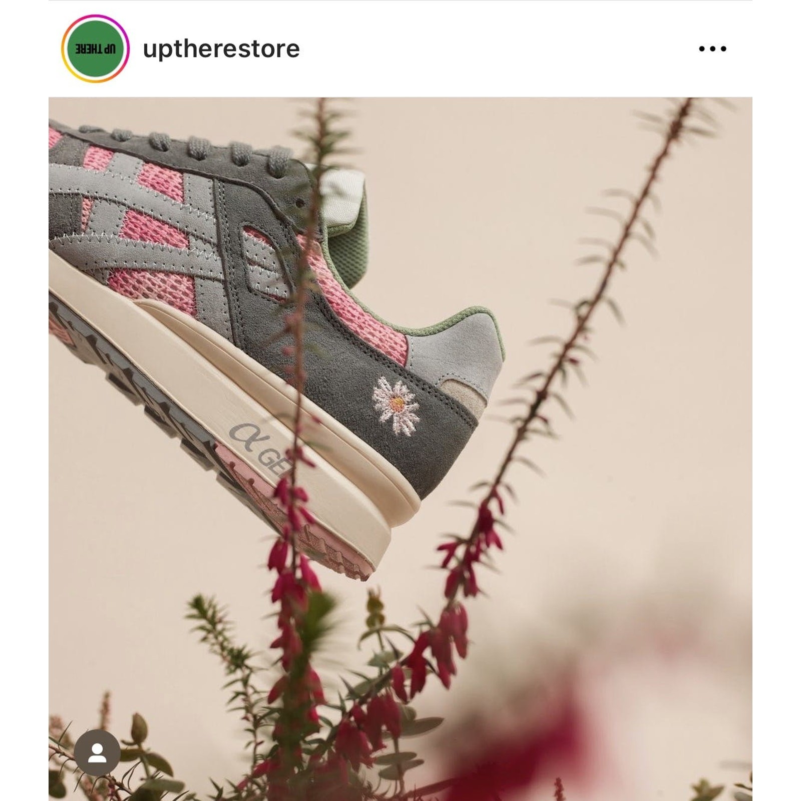 1201A510-021 asics x Up There Australia GT-ii METROPOLiS PiEDMONT GREY PiNK SAGE