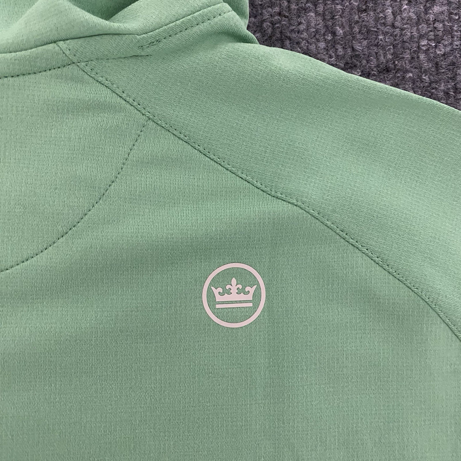 Peter Millar The Players Goldman Pine Green Raglan Mens 2XL PGA Tour Hoodie NWT