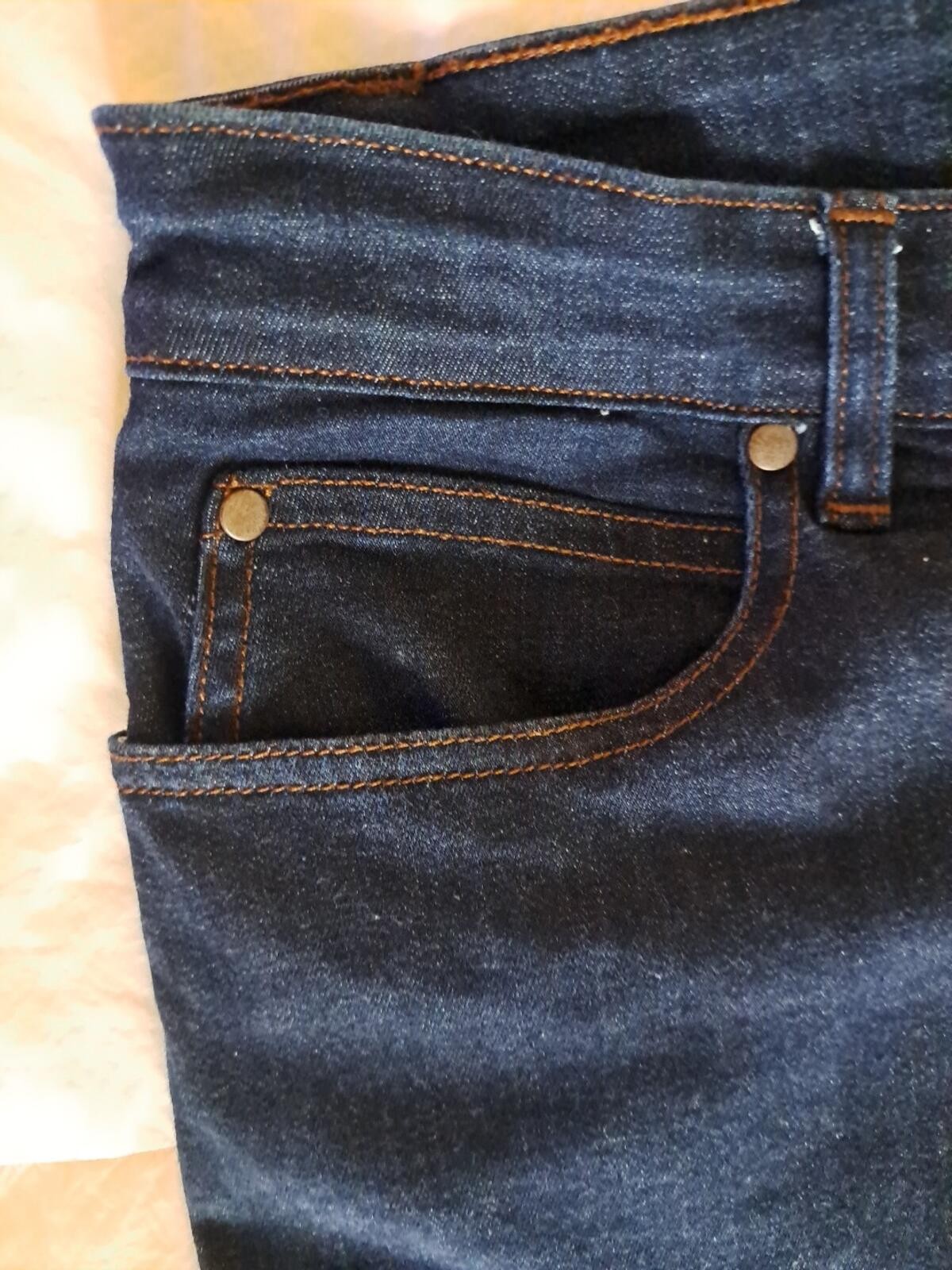 Eileen Fisher Organic Cotton Straight Ankle Jean Size 12 EUC Returns Accepted