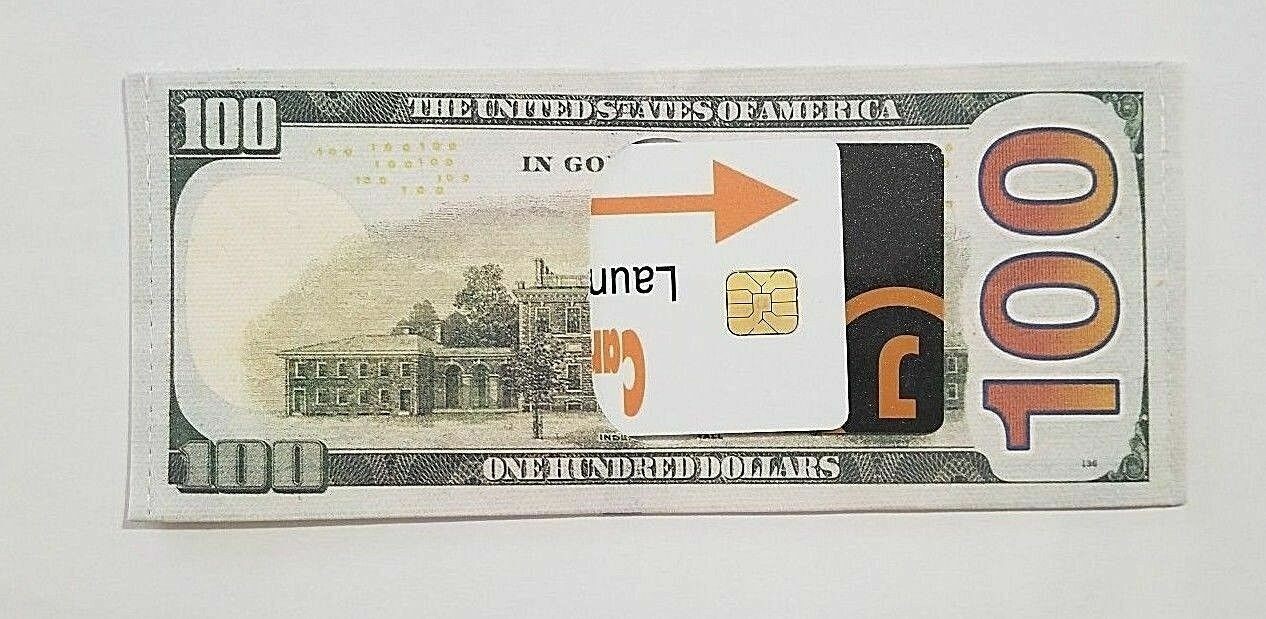 100 Pack – 100 Hundred Dollar Bill Wallets Money Bi-Fold Card Holder – US SELLER