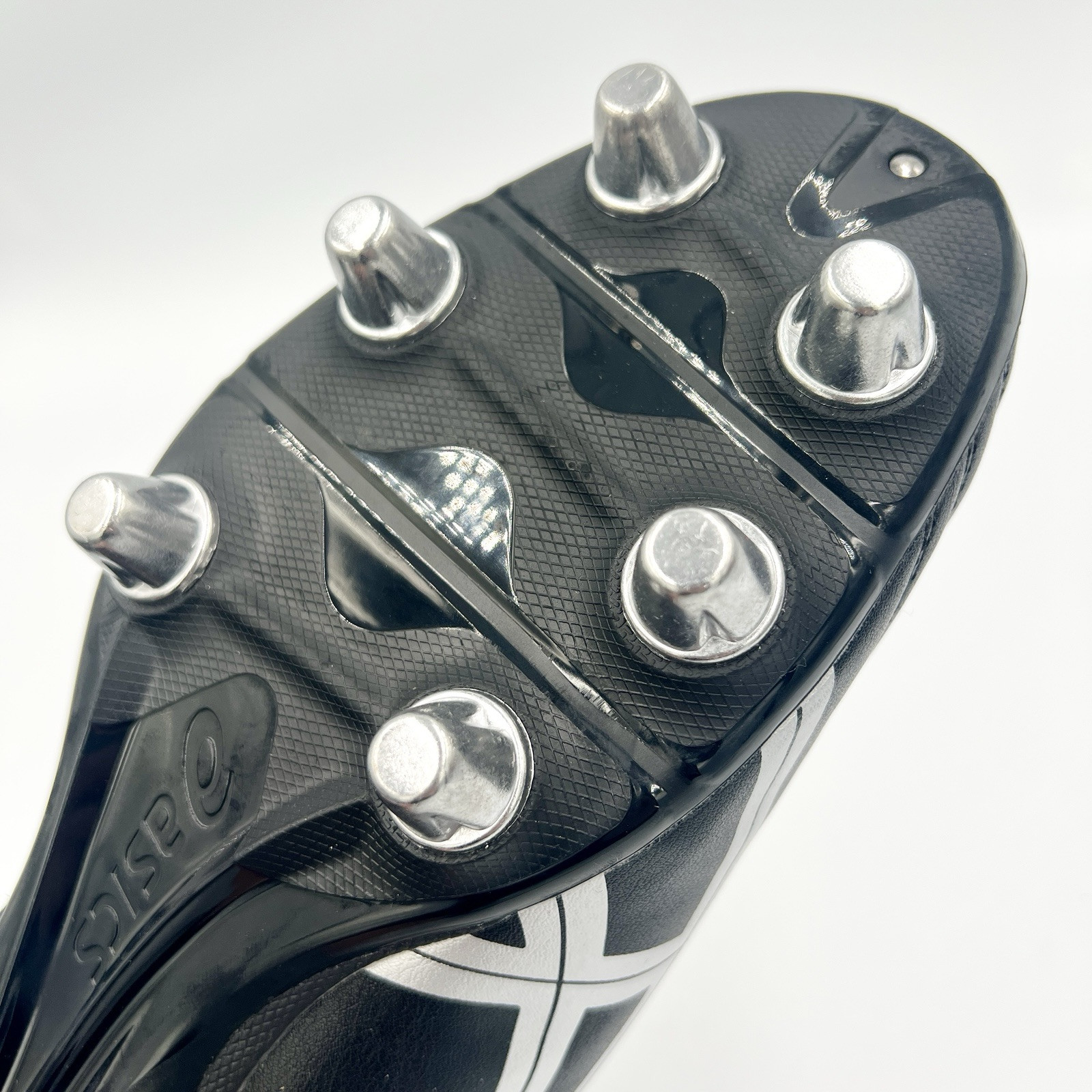 ASICS LETHAL TACKLE “WIDE” P507Y.003 Black Pure Silver Rugby Cleats US4-15
