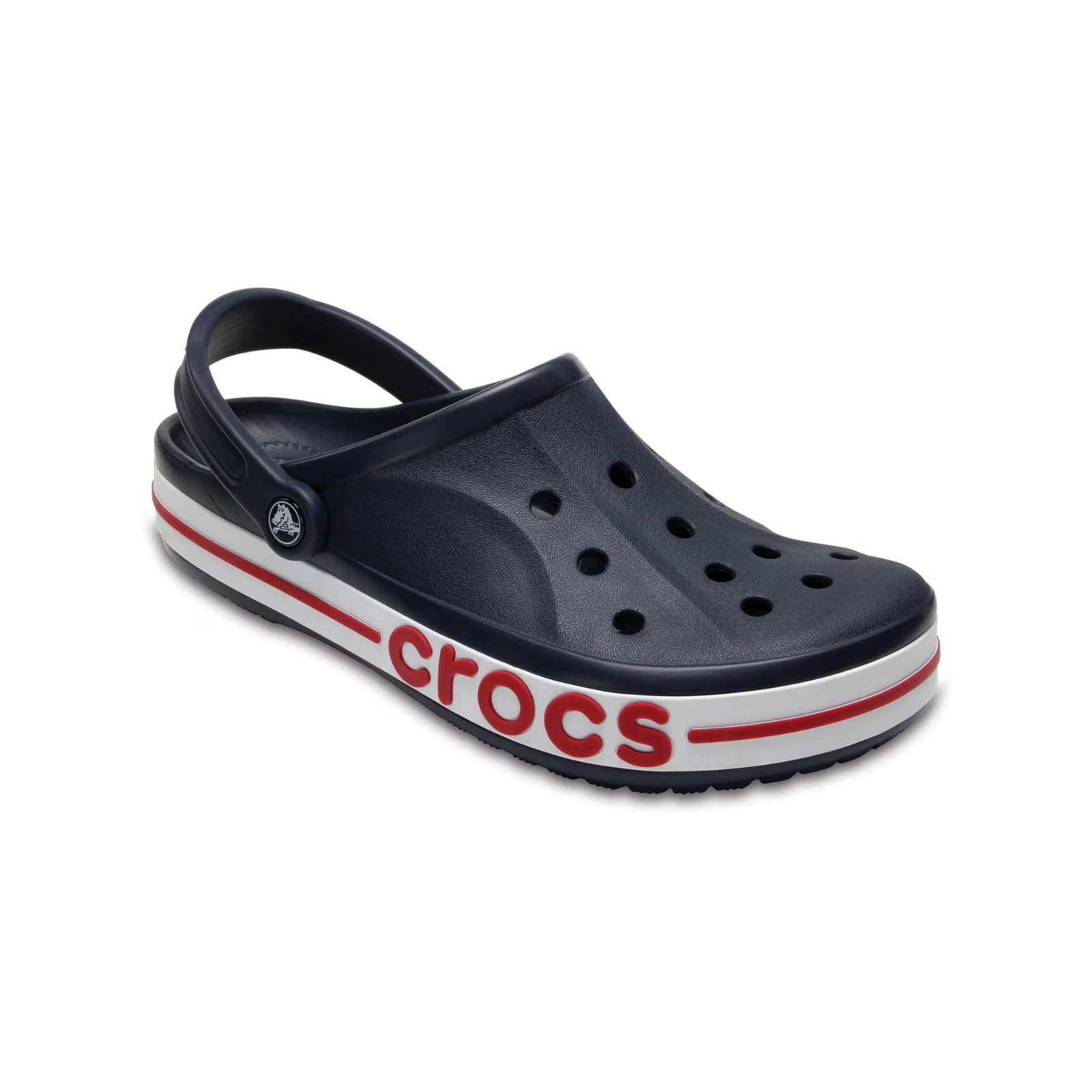 Best seller! Authentic Crocs Unisex Bayaband Clog Ultra Light Navy/Pepper