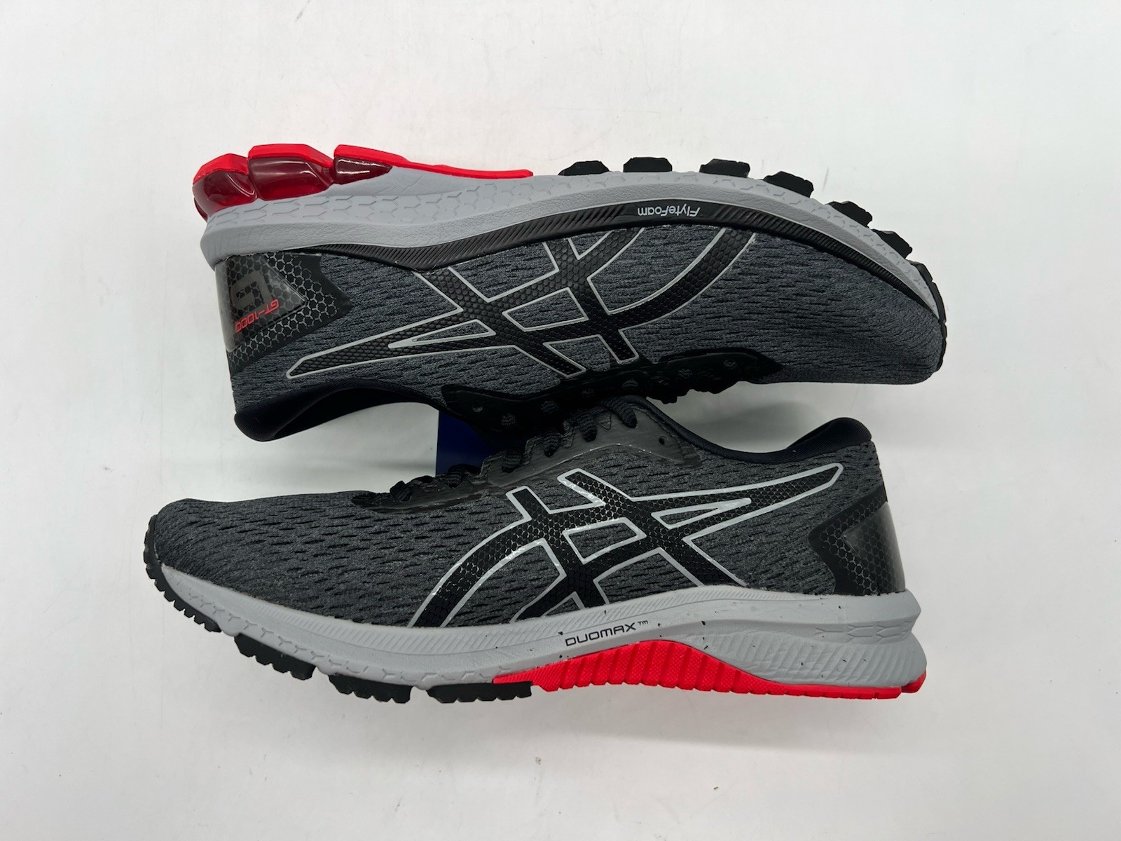 Asics GT-1000 9 Men’s Sz 10.5 Carrier Grey/Black Mesh Running Sneakers Shoes.