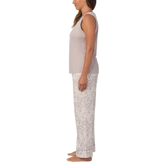 Carole Hochman Midnight Women’s 3-Piece Cotton PJ Set or tank or pant