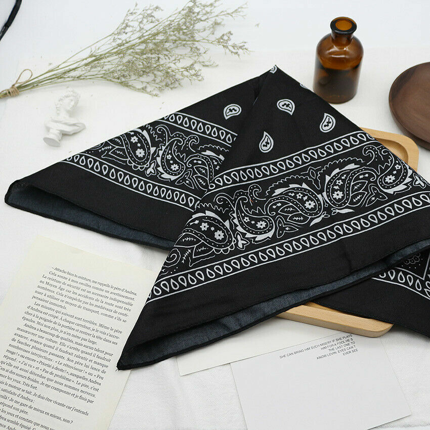 LOT 12 Pack Paisley Scarf Bandana Scarf 100% COTTON