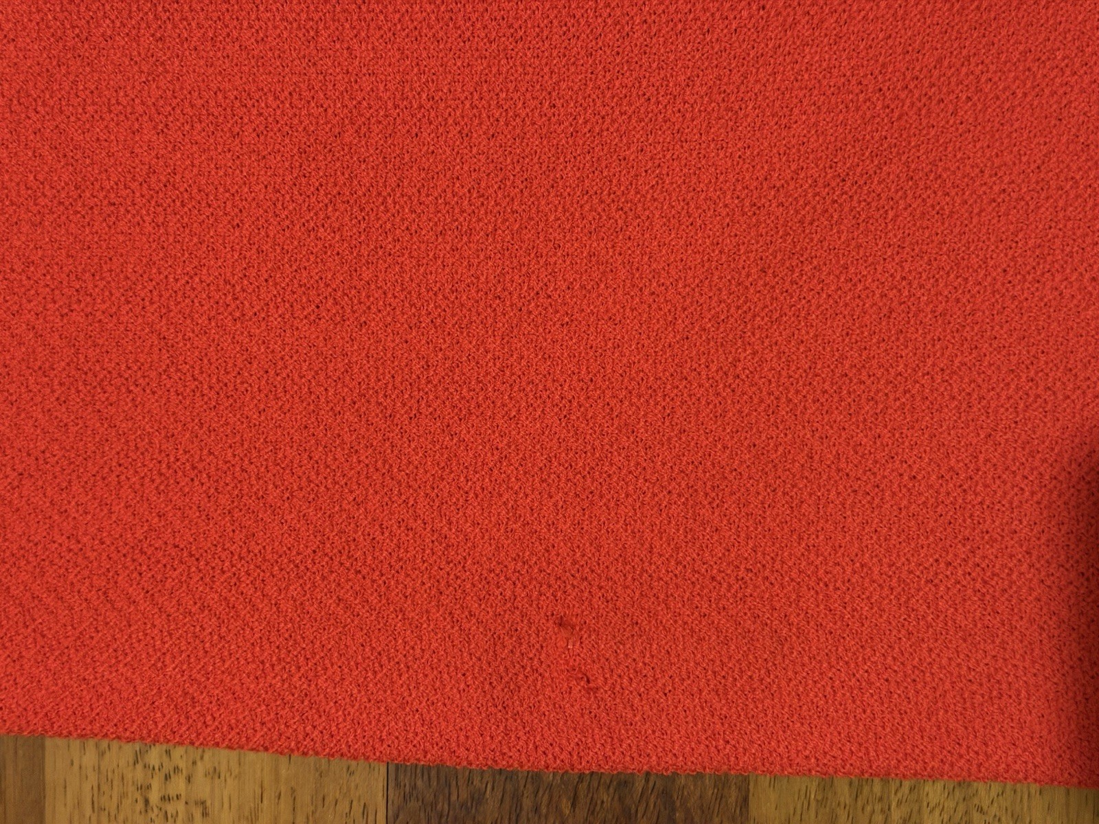 St. John Collection Women’s 2pc Knit Skirt Suit Red / Orange sz-12