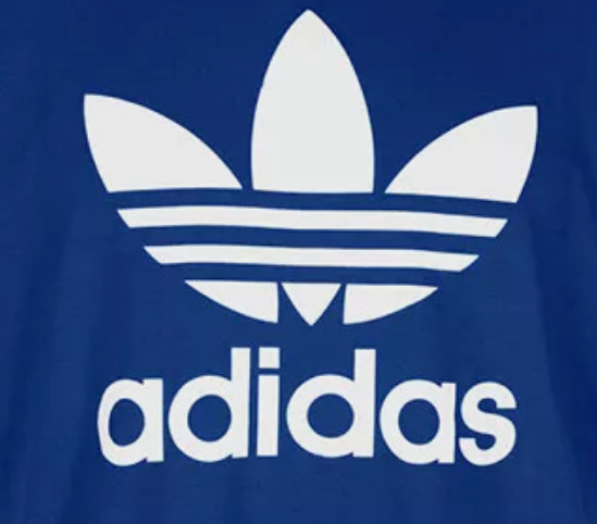 ADIDAS Vintage Trefoil Logo ROYAL BLUE Regular Fit Short Sleeve T-shirt NWT