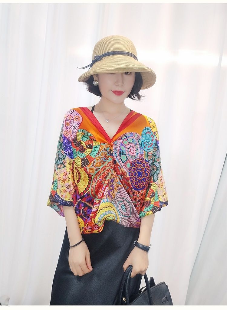 Faux Silk Long Scarf Shawl Sun Protection Beach Wrap Travel Cover for Women