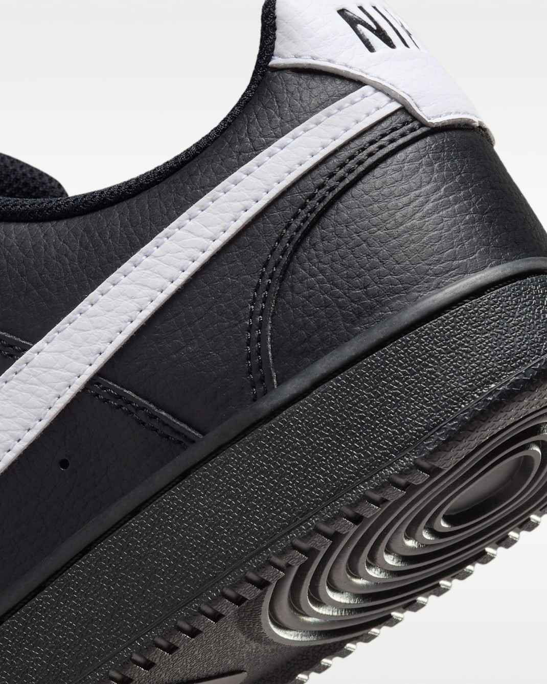 Nike Men’s COURT VISION LOW Black White FZ0630-010 Athletic Sneaker Shoes
