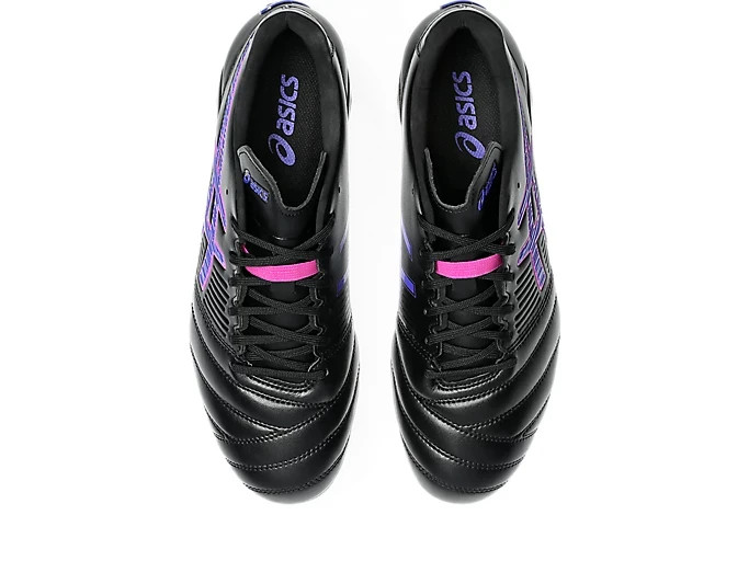 ASICS LETHAL RELENTLESS 1111A259 002 Black Cobalt Burst Rugby Cleats