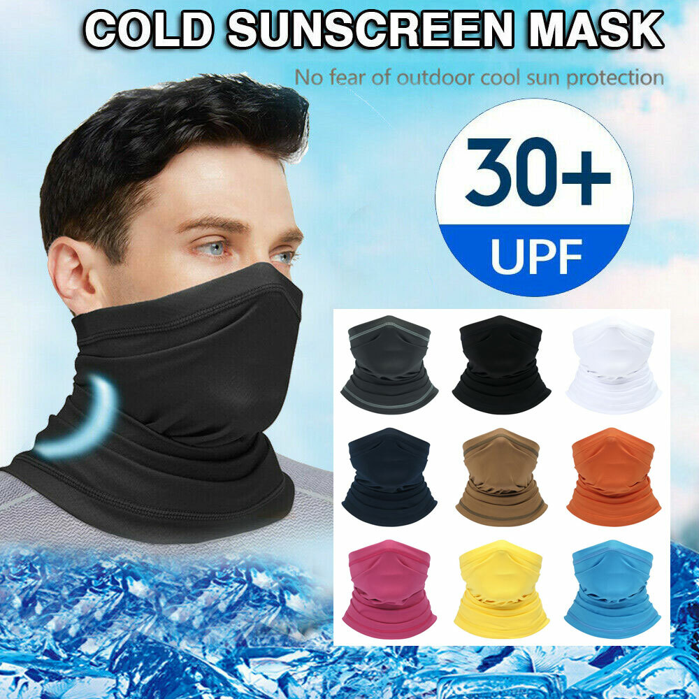 FACE MASK Bandana Neck Gaiter Headbands Scarf Reusable Breathable UV Sun Shield