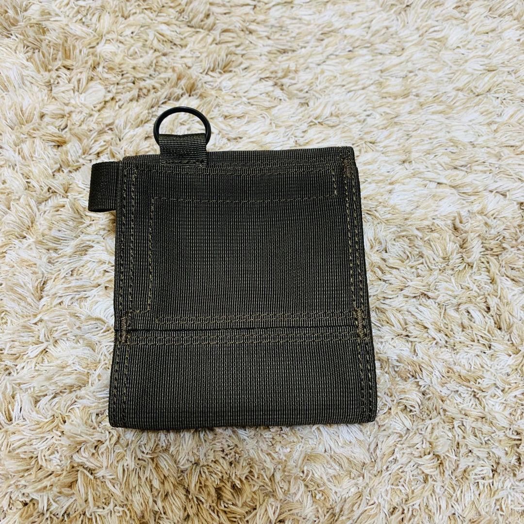 Porter Capsule Khaki Bifold Wallet Mini Compact Used Perfect Condition