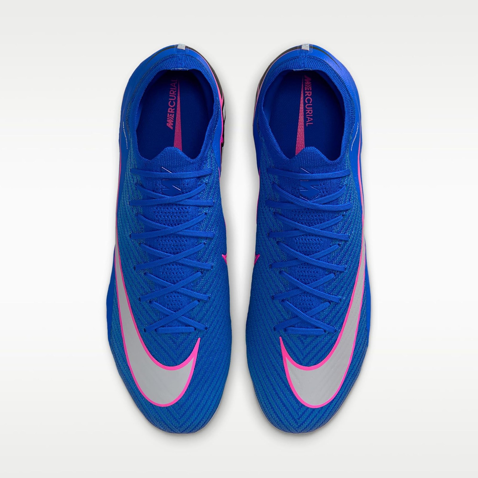 Nike Mercurial Vapor 16 Elite Firm-Ground Low-Top Soccer Cleats (Racer Blue/Whit