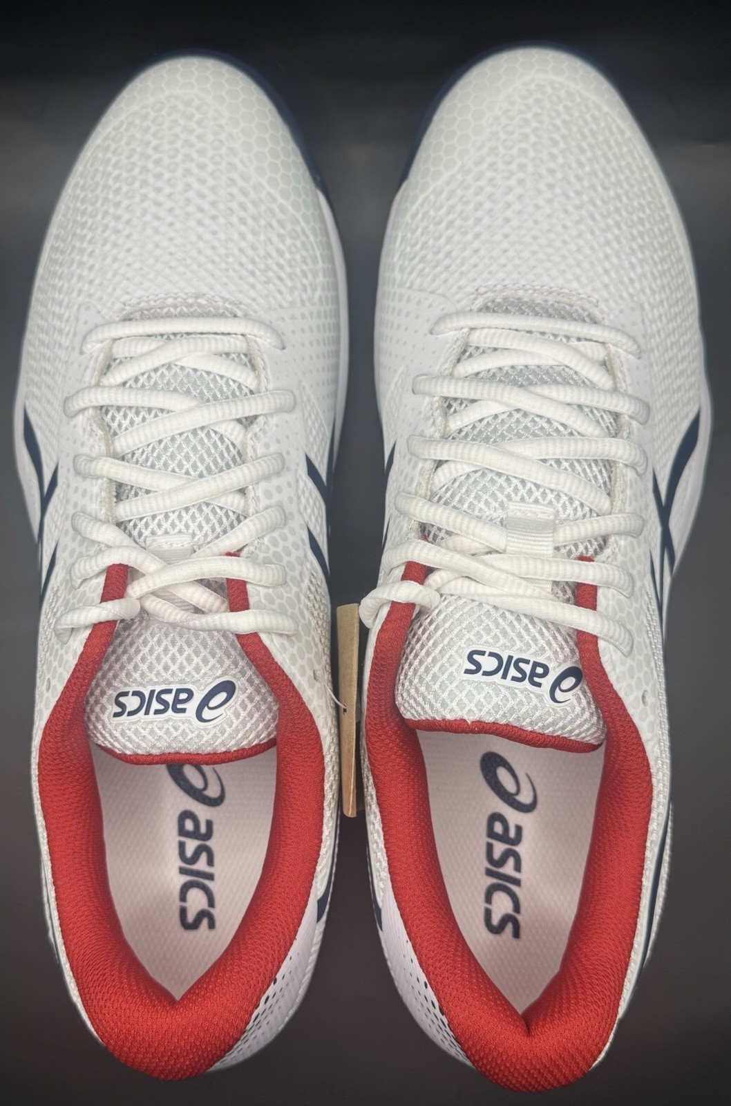 Asics Men’s Gel-Game 9 Pickleball Shoes White/Night Sky (1041A416-100)
