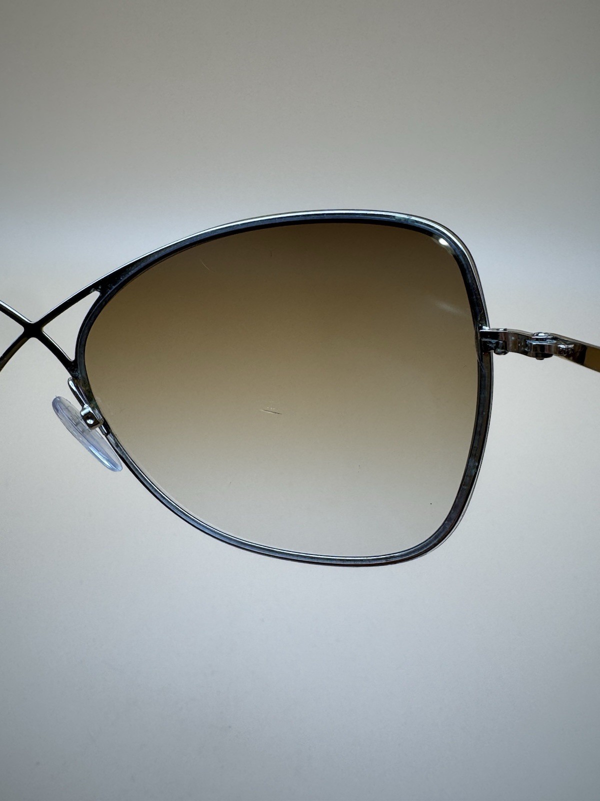 Tom Ford Colette TF250 28F Gold Brown Sunglasses 63-12-135mm Made In Italy Used