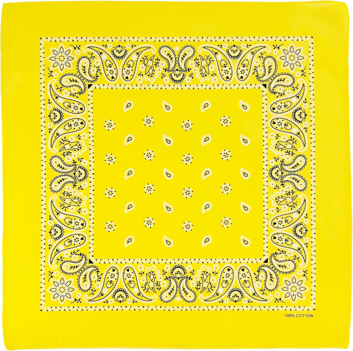 Bandana Single Pack & Double Pack Cotton for Men and Women 22 Inch