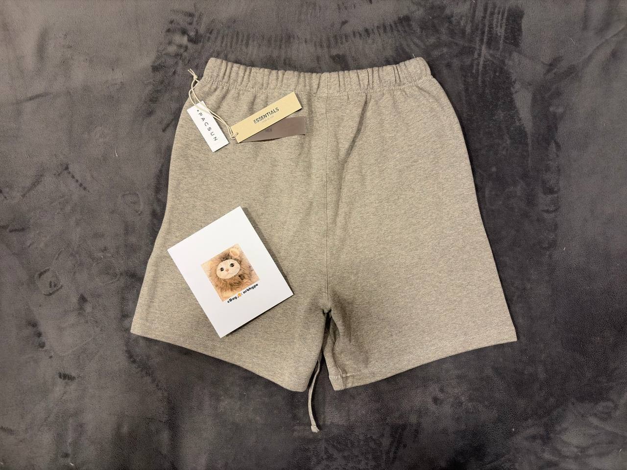 Fear of God Essentials Shorts SS22 Dark Oatmeal Gray – NEW WITH TAGS (XS-XL)