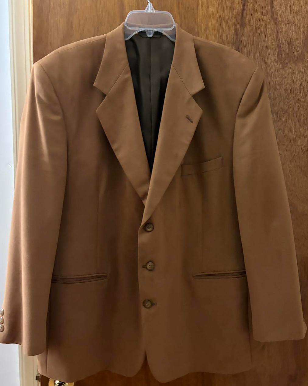 Today’s Vintage 1990’s Man Supra Suede Suit Jacket