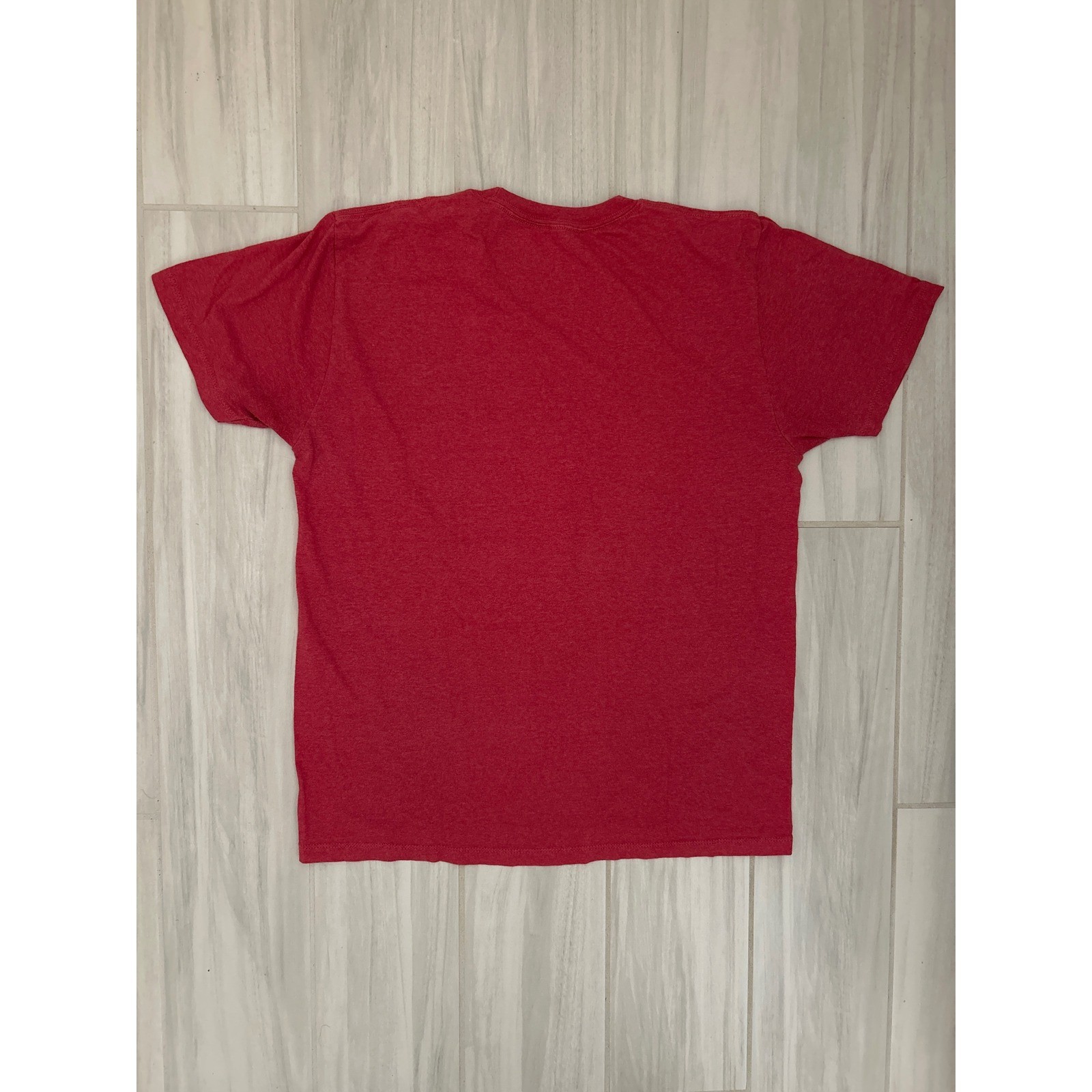 DC Comics The Flash T-Shirt Mens Medium Red Gold Lightning Bolt Graphic Tee