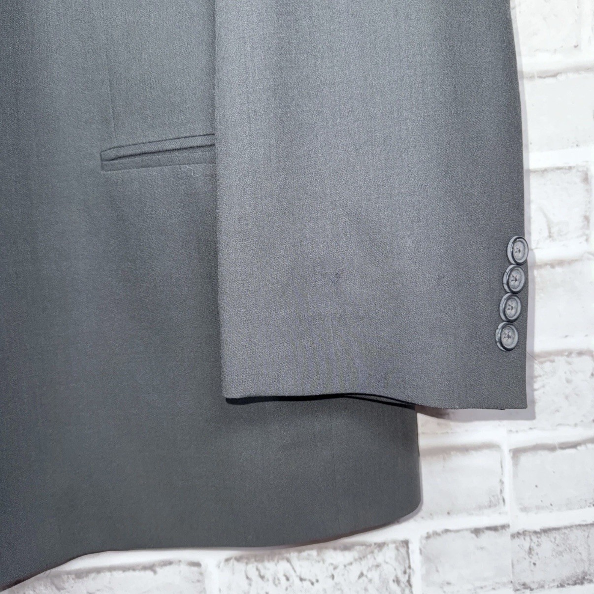 Vintage Ralph Ralph Lauren Jacket Black Wool Sport Coat Blazer Men’s 46R