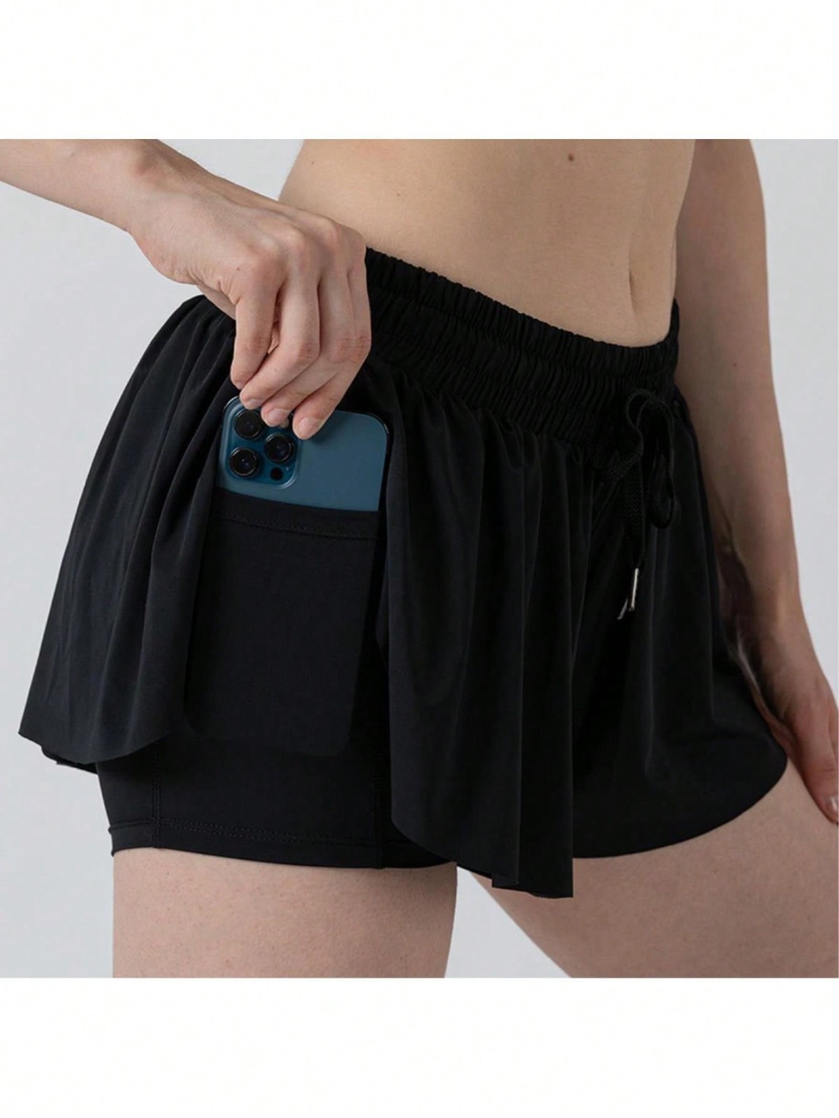 “SALE” Flowy Butterfly High Waisted Athletic Shorts For Women Yoga Gym Tennis