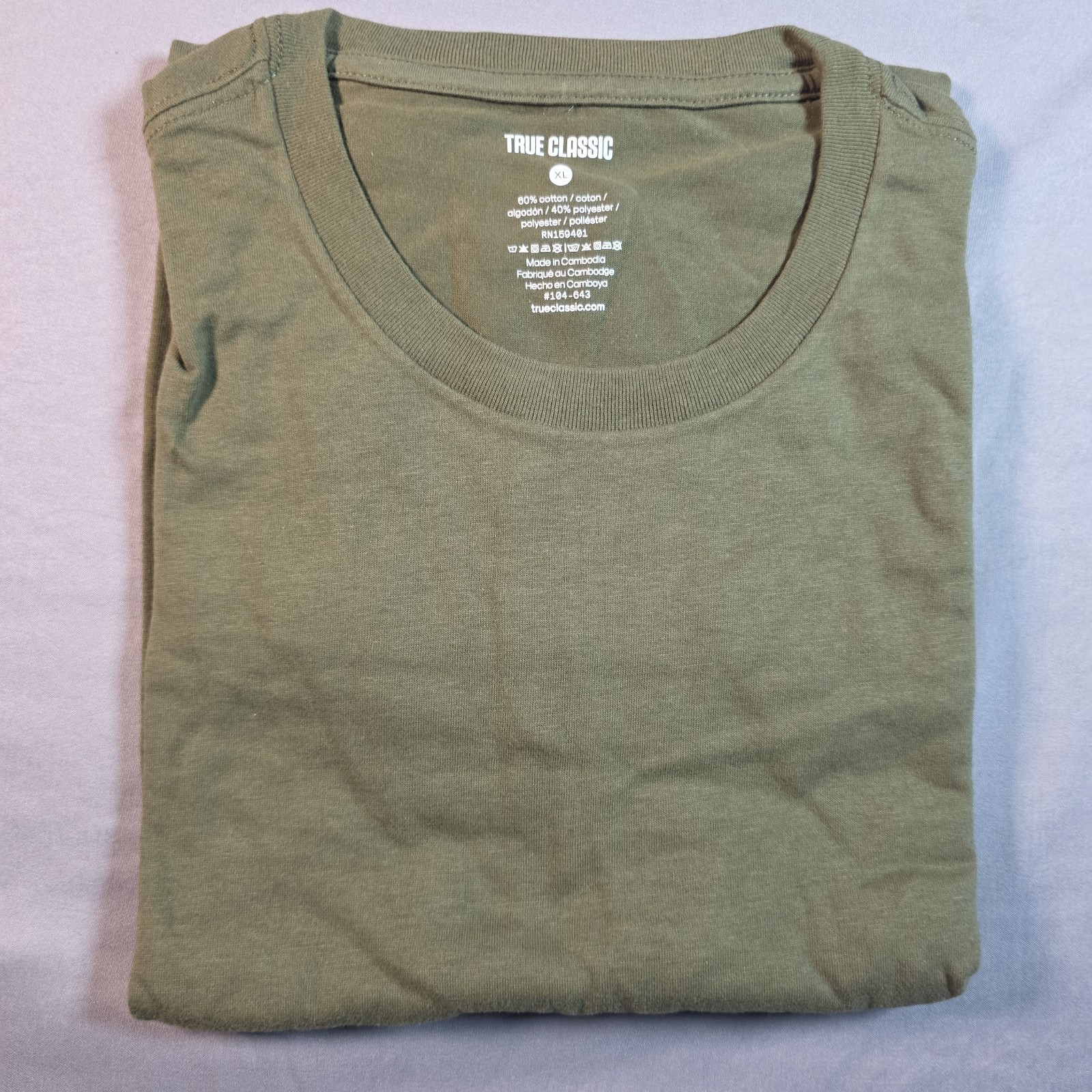 True Classic Crew Neck (4 pack) extra large XL