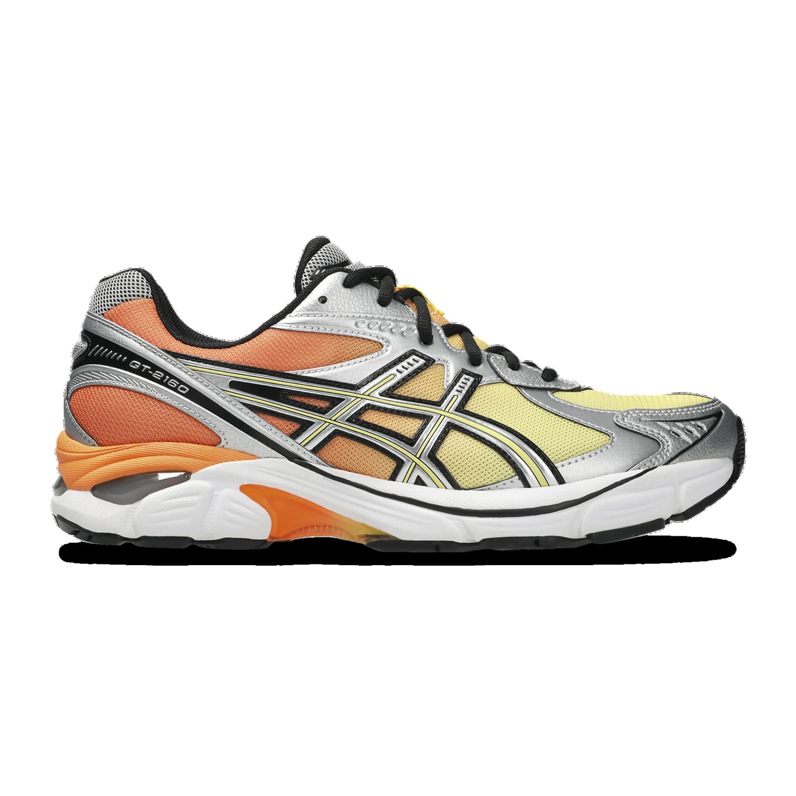 ASICS Mens’ GT 2160 Running Shoes – Silver/Sun Peach/Banana Cream