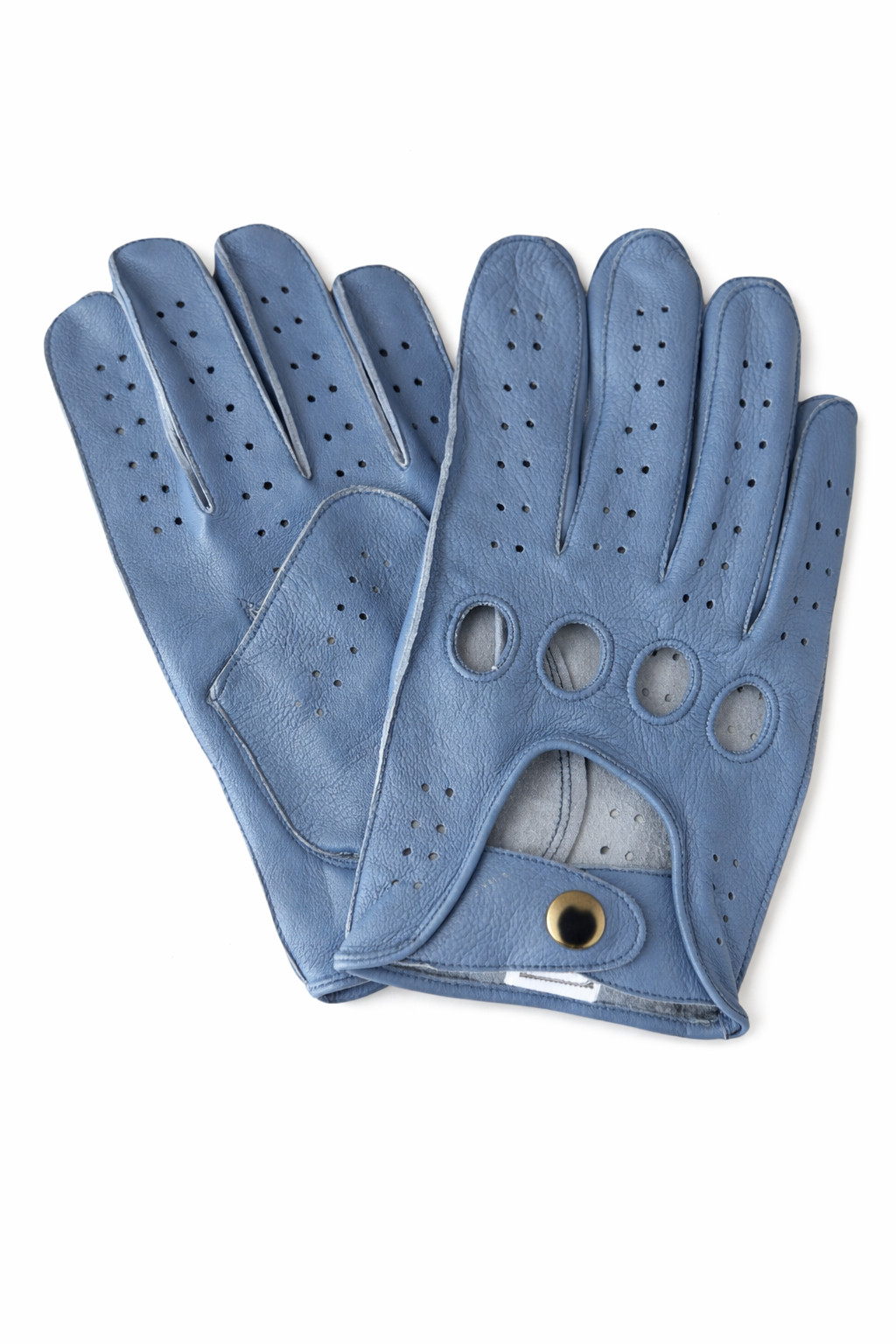 MEN’S CHAUFFEUR SHEEPSKIN LEATHER CAR DRIVING GLOVES (Finished Sewn Knuckles)