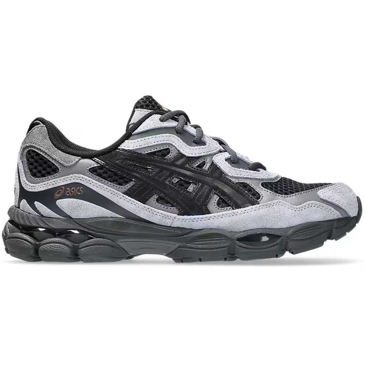 ASICS Gel-NYC Black Cement Grey 1203A897-001 Men New