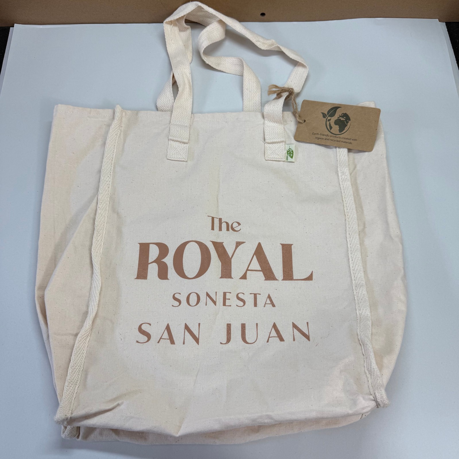Royal Sonesta San Juan Tote Bag Canvas Cotton Reusable Shopper Eco Friendly