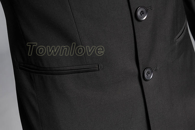 Mens Single Breasted Mao Suit Oriental Chinese Tunic Jackets Pants Blazers Sets