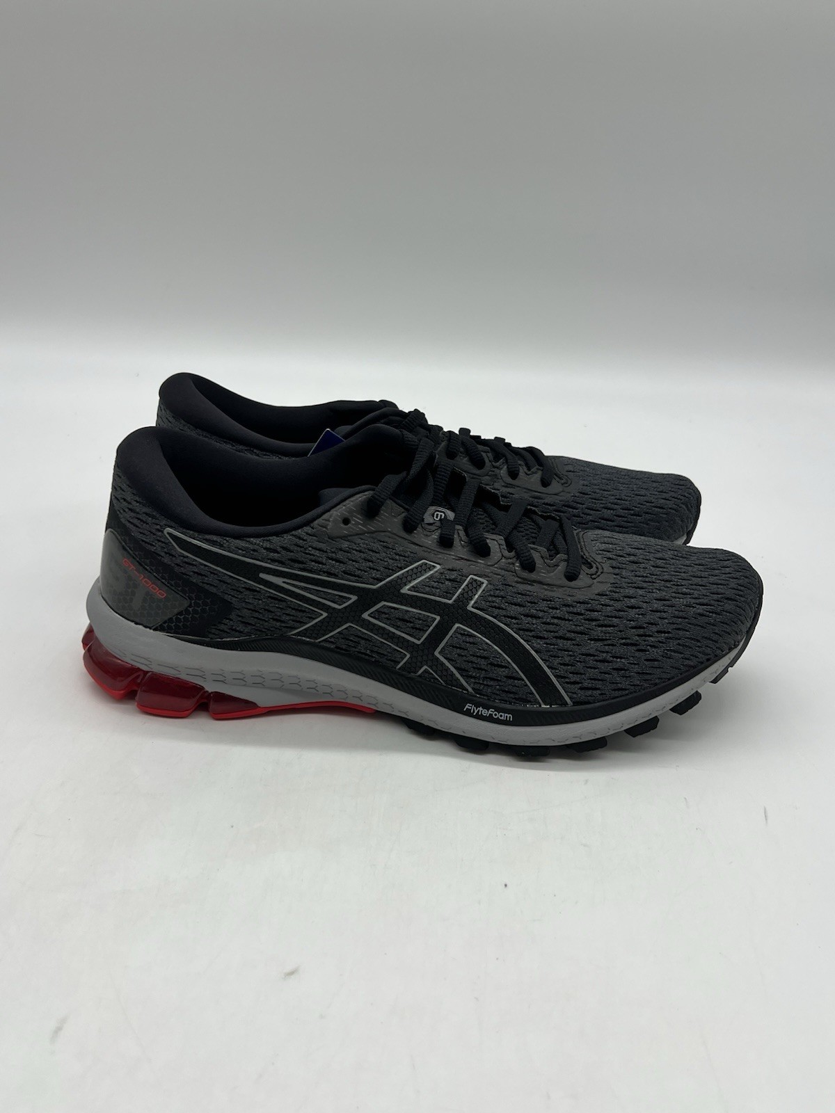 Asics GT-1000 9 Men’s Sz 10.5 Carrier Grey/Black Mesh Running Sneakers Shoes.