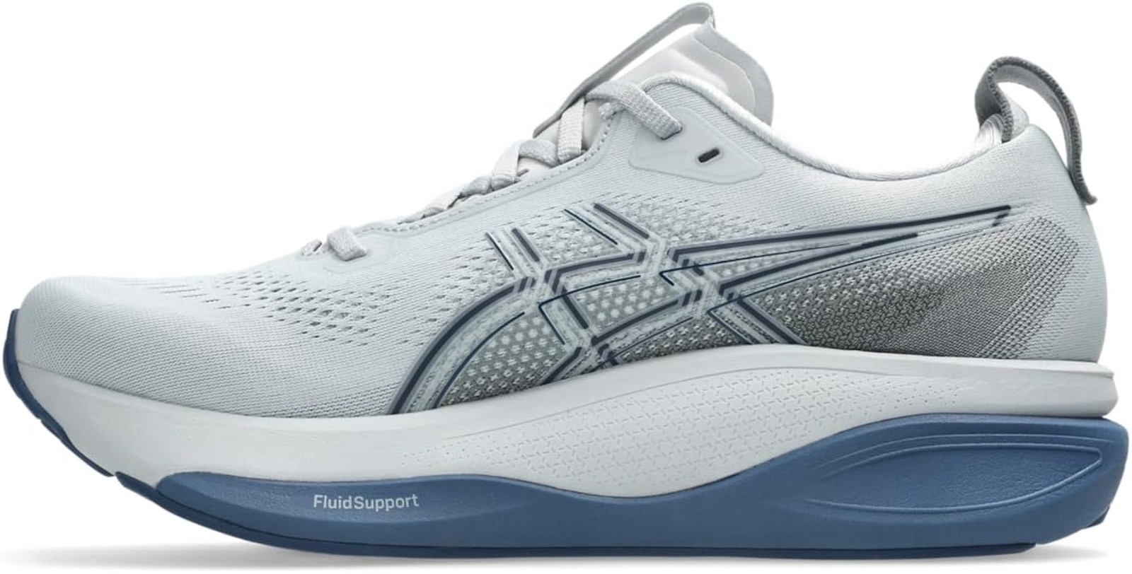 ASICS Men’s Gel-Kayano 33 (Extra Wide) Running Shoes, 10.5, Piedmont Grey/Midnig