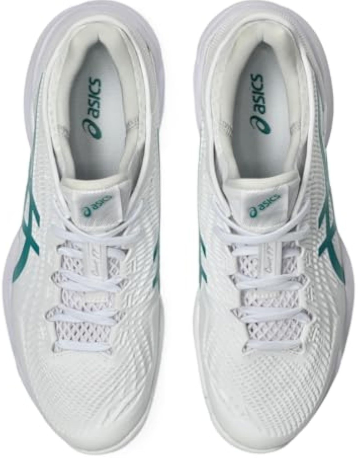 ASICS Men’s Court FF 3 Tennis Shoes, 8.5, White/Pitch Green – White/Pitch Green