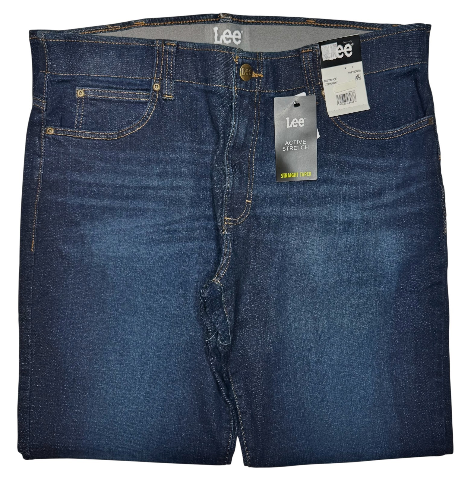 Lee #11758 NEW Men’s Motion Flex Waistband Active Stretch Straight Taper Jeans