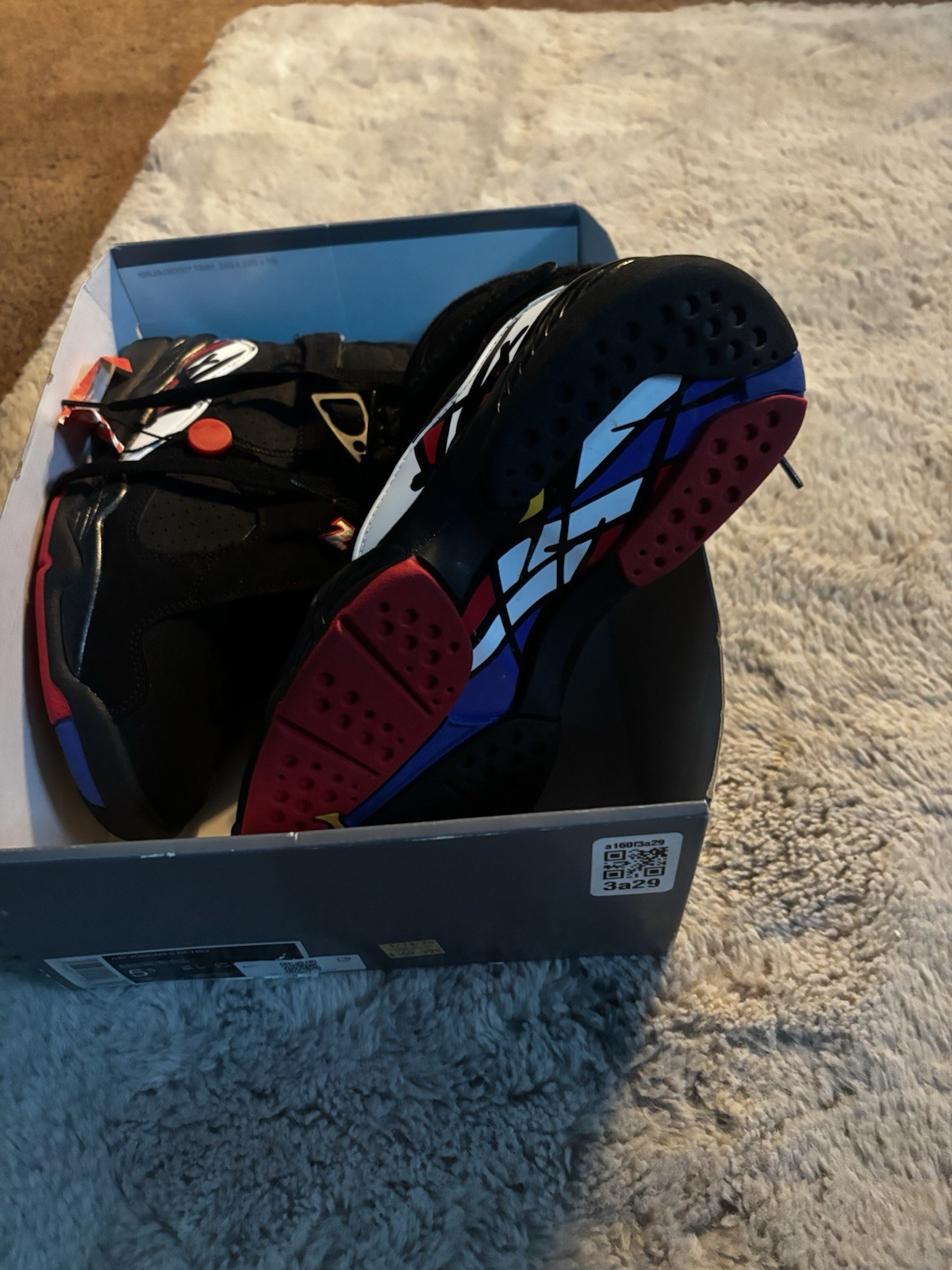 Air Jordan 8 Retro Playoff 2023 Black/True Red/White 3053810062 5.5 Size