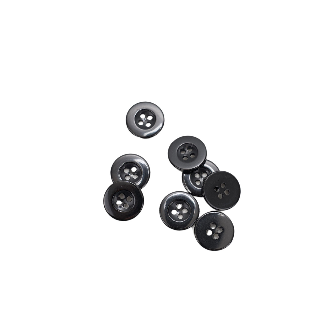 Men’s Suspenders, Sew Buttons Four Packs (32 Total), For Button on Ears, 17mm