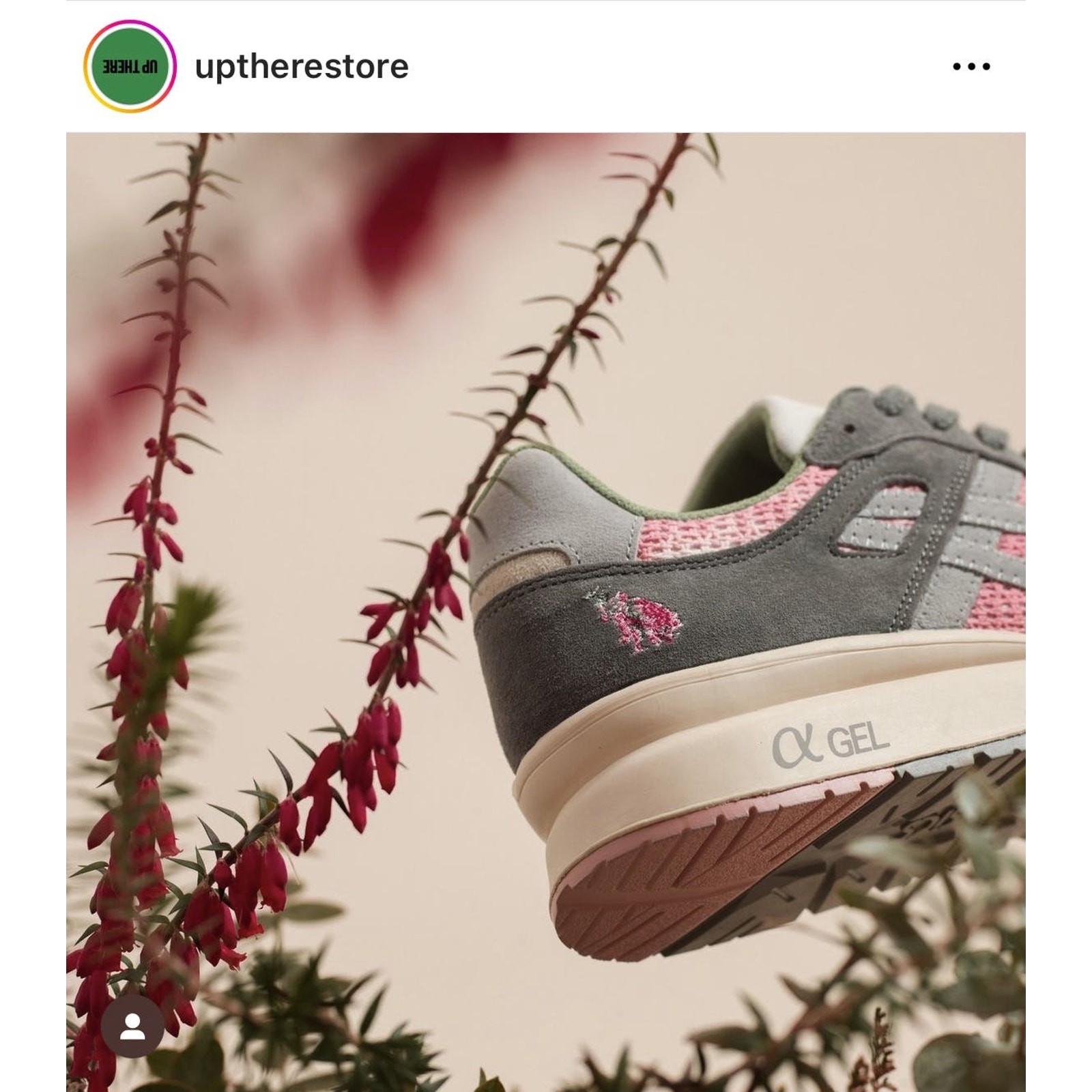 1201A510-021 asics x Up There Australia GT-ii METROPOLiS PiEDMONT GREY PiNK SAGE