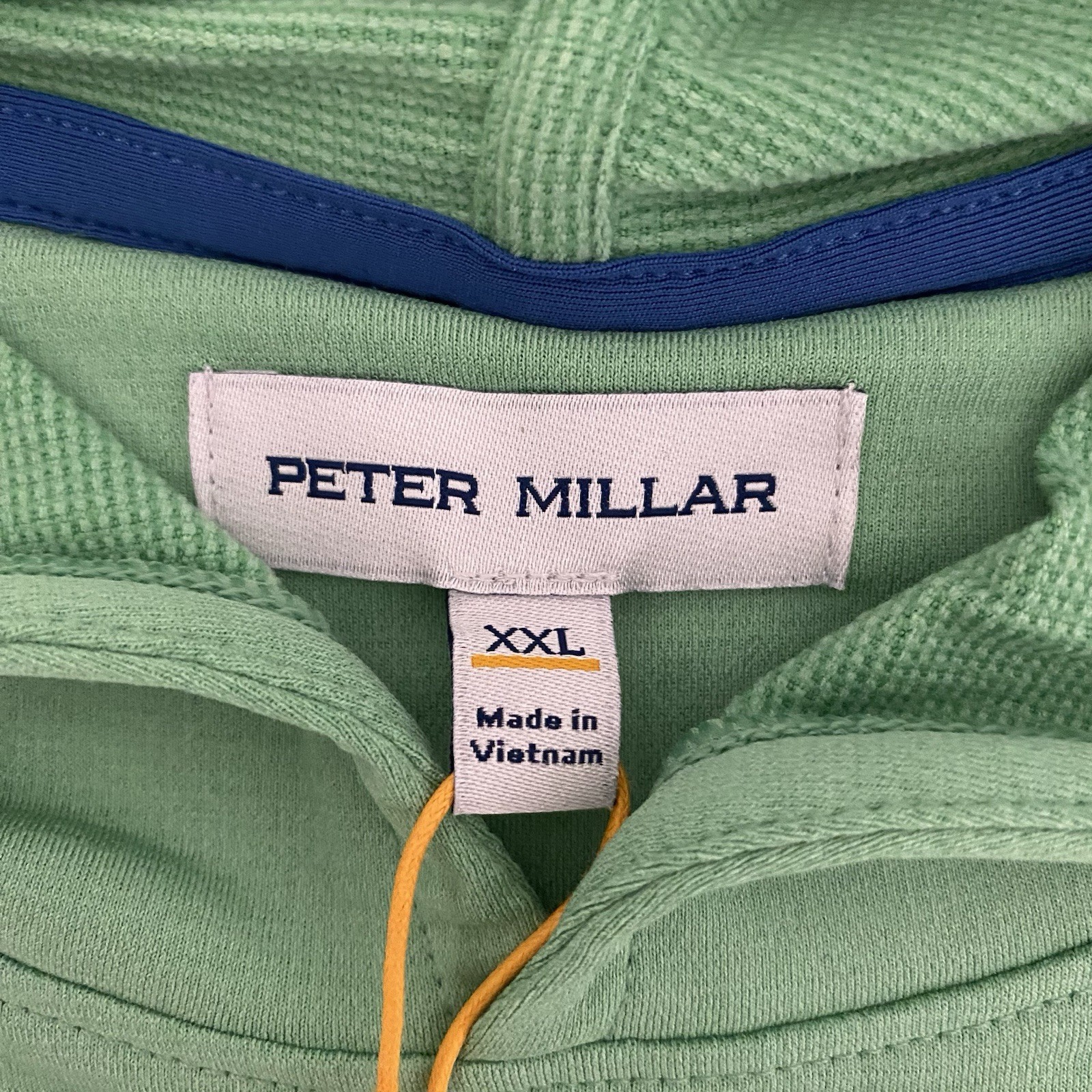 Peter Millar The Players Goldman Pine Green Raglan Mens 2XL PGA Tour Hoodie NWT