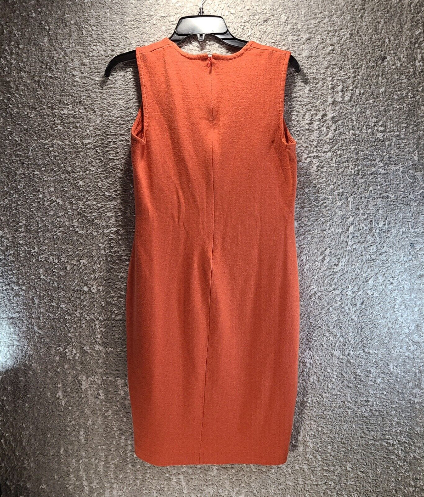 St. JohnWool Blend Square Neck Sheath Dress 10 Back Zip Old Money Academia