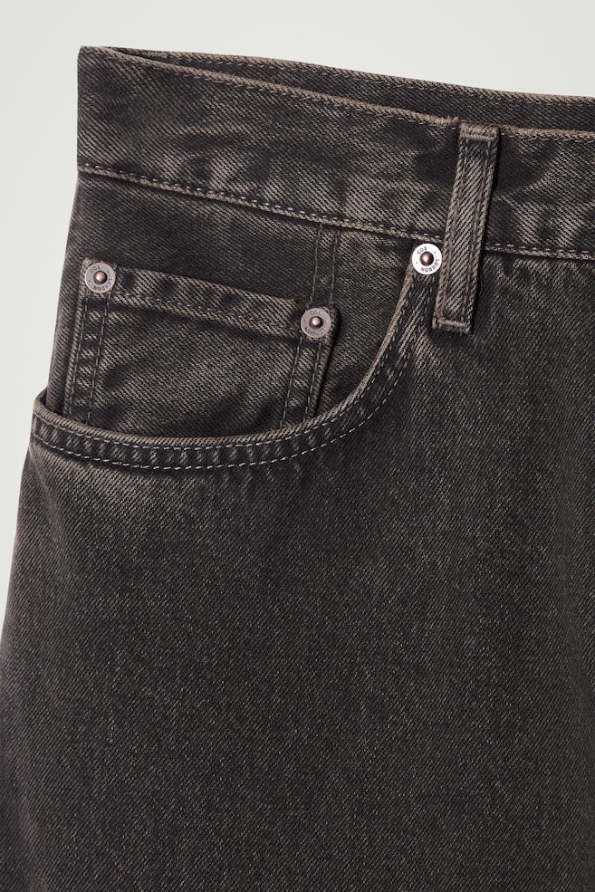 Cos Grey Jeans Men’s Size 28in Relaxed Mid Rise Straight Leg New RRP£95