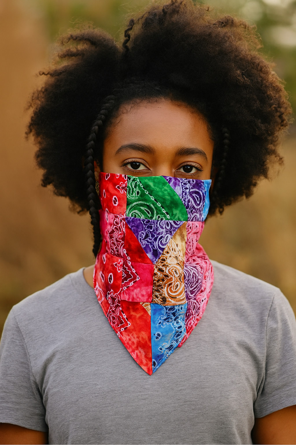 6-12 Double Sided Tie Dye Paisley Print Bandana 100% COTTON Handkerchief 22x 22