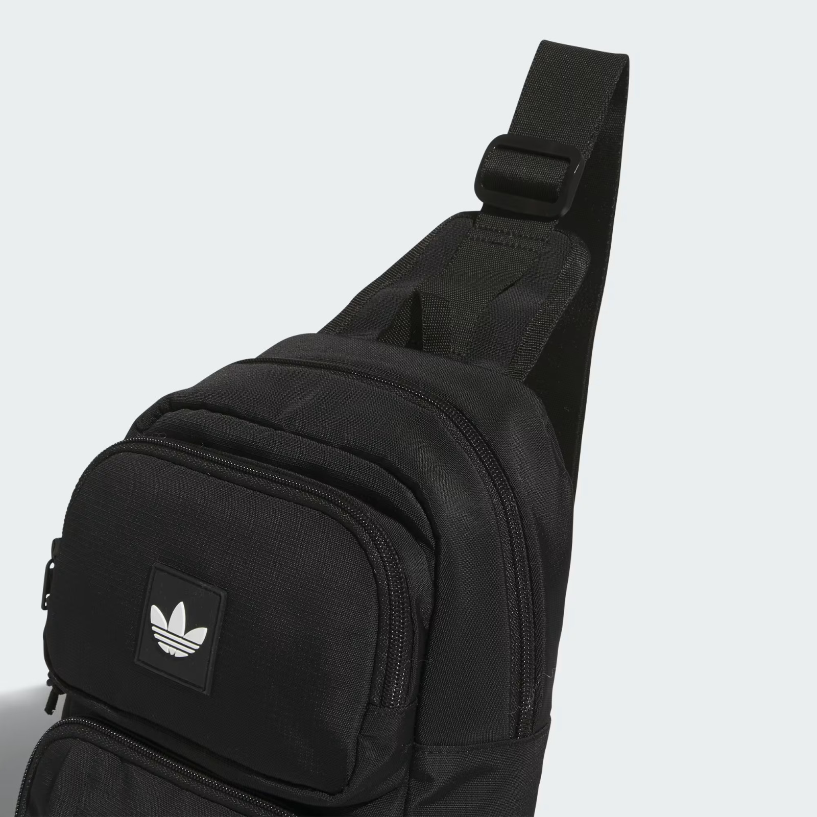 $52 Adidas Originals Utility 4 Sling Black Crossbody Shoulder Bag~ NWT