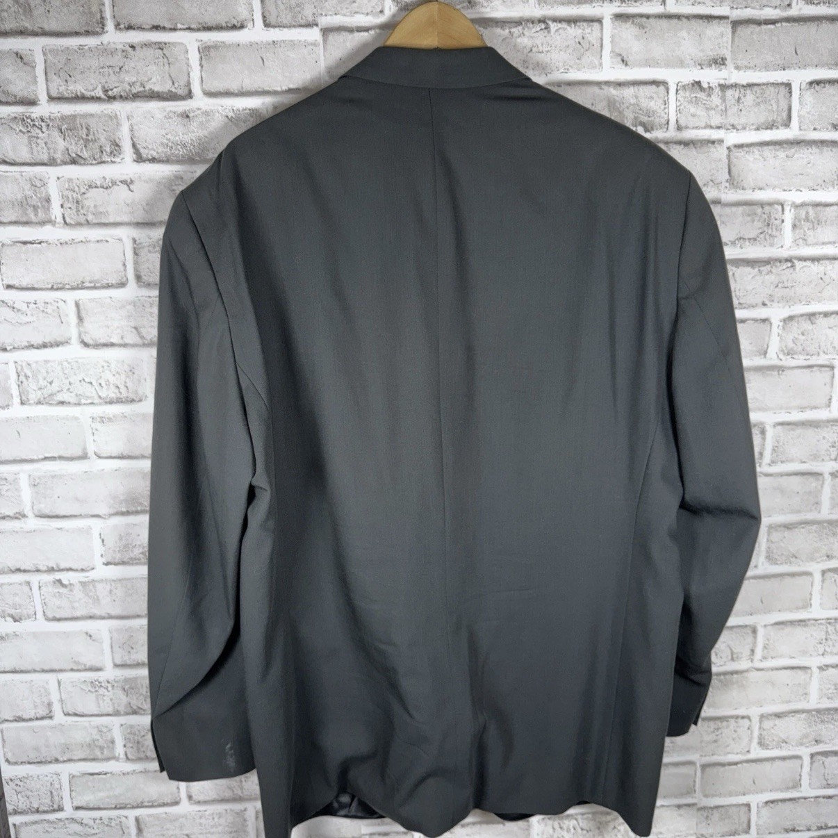 Vintage Ralph Ralph Lauren Jacket Black Wool Sport Coat Blazer Men’s 46R